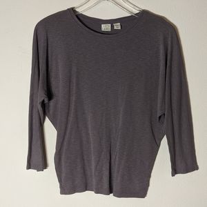 3/$20 🌟 Lucy & Laurel 3/4 Sleeve Grey Top